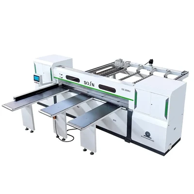 Effeithlonrwydd Uchel 2.8M 3.3M Peiriant Torri Panel Pren Cyfrifiadur Panel CNC Gwelodd Peiriant Gwelodd Beam Awtomatig